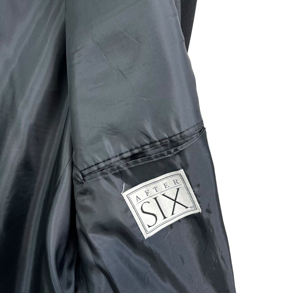 Dunhill Tuxedo After After Six Men 2 Pcs Suit Satin Trim 3Button Lined Black 46R - Picture 5 of 13